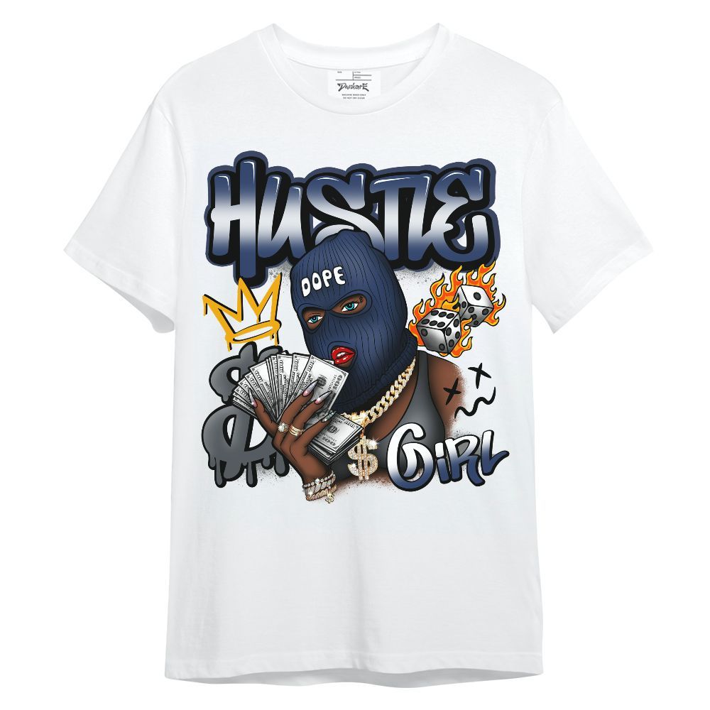 Shirt To Match Retro Flint 13s - Money Hustles Girl Streetwear Unisex Shirt