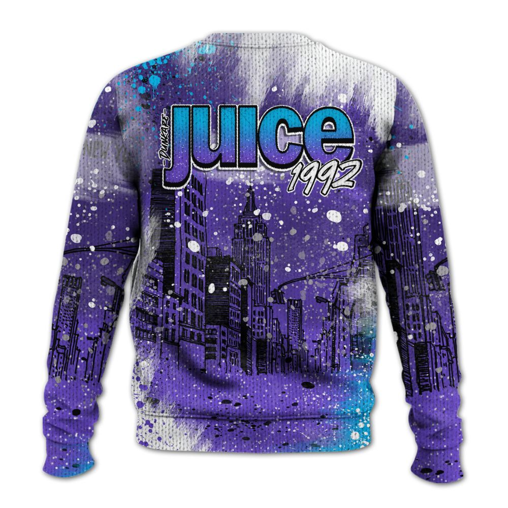 Sweater To Match Retro Aqua 8s - You Got The Juice Graphic
