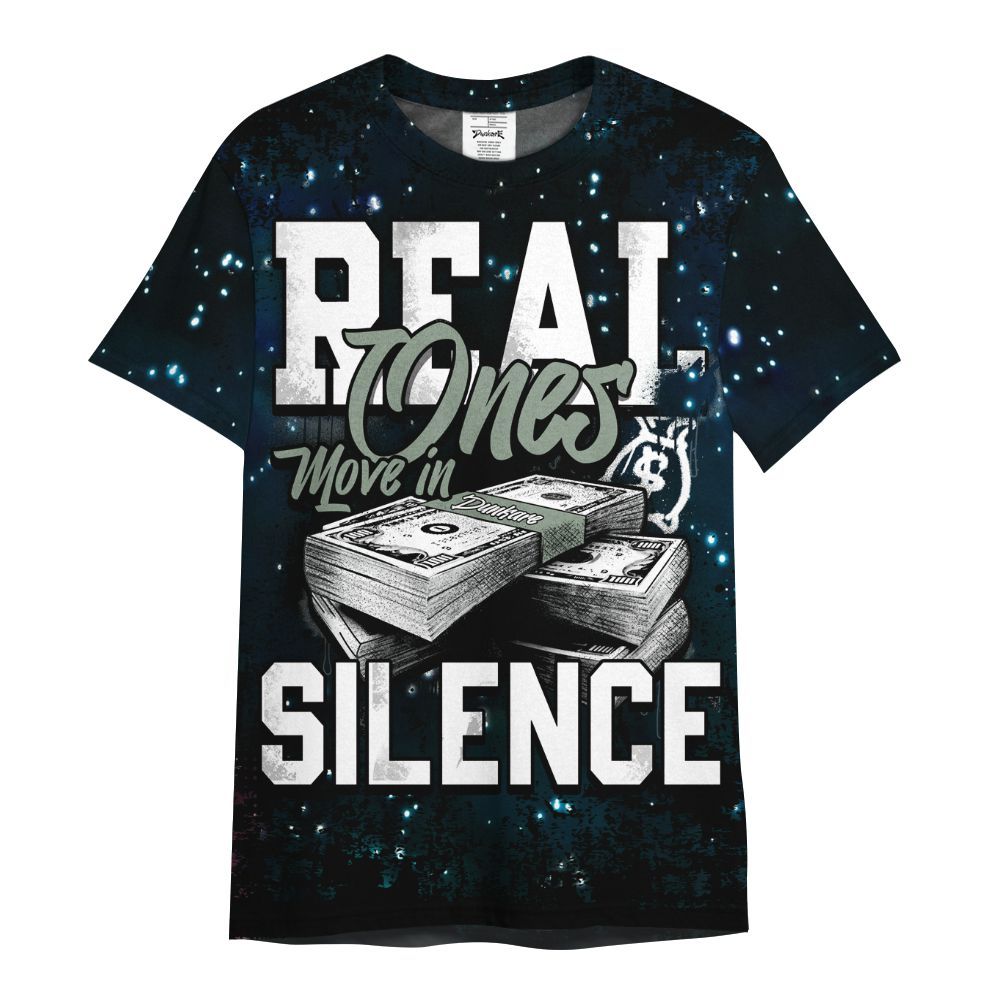 Shirt To Match Air Foamposite One Galaxy - Move In Silence Money Street Retro All Over Print