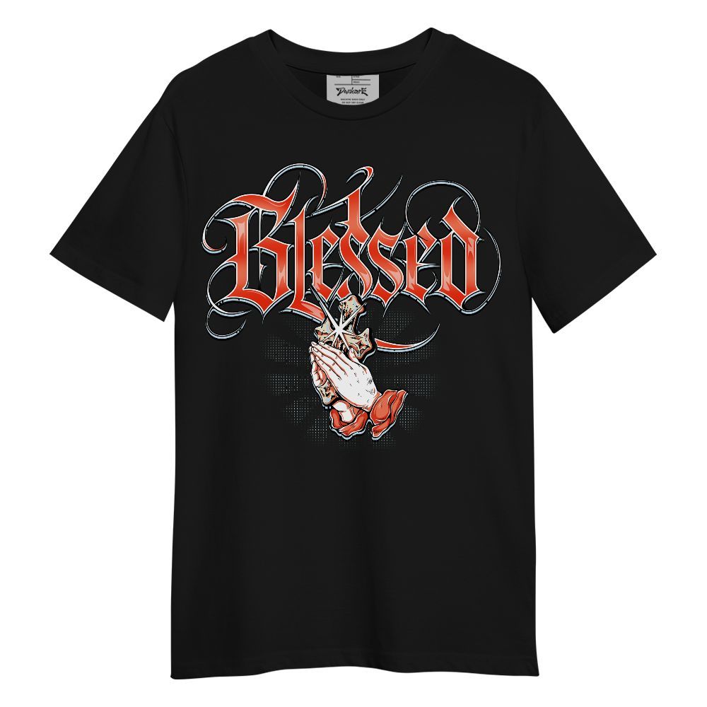 Shirt To Match DJ Khaled Crimson Bliss 5s - God Blessed Graphic