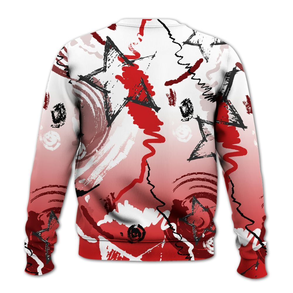 Sweatshirt To Match Low Bred 11s - Grind Shine Later Drip All Over Print