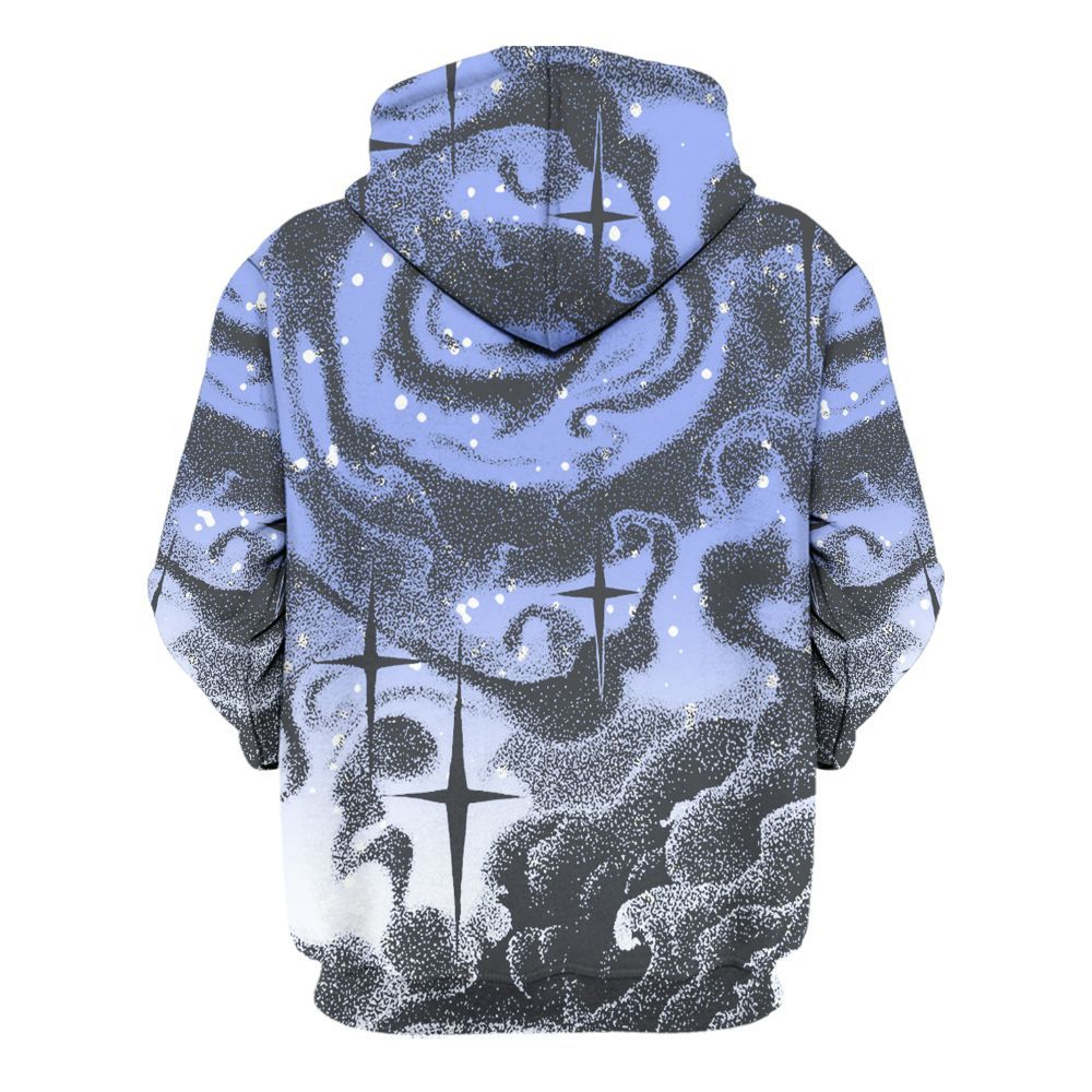 Hoodie To Match Retro Awake Racer Blue - Angel Hustle Money All Over Print