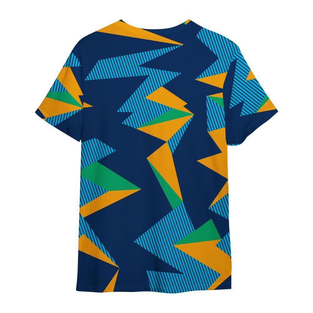 Shirt To Match Dunk Low GS Electric Algae - Geometric Camouflage Pattern All Over Print