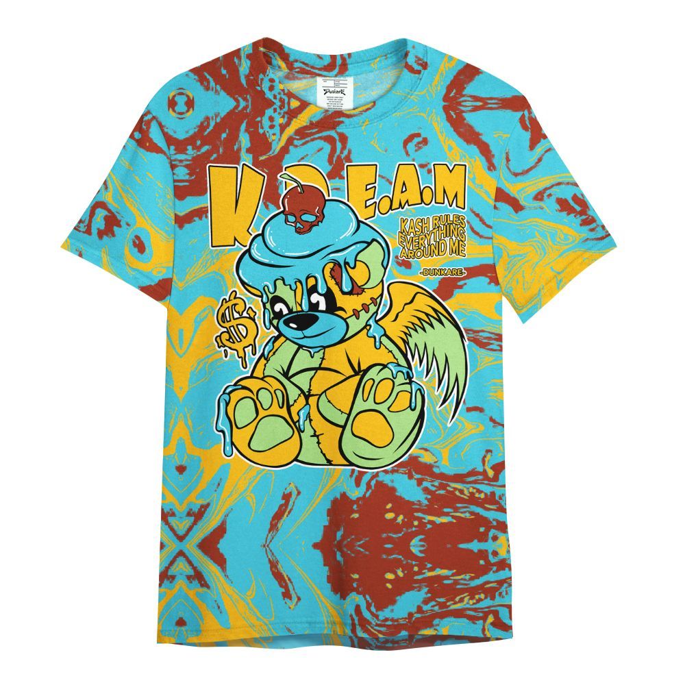 Shirt To Match SB Dunk Di'Orr Greenwood - Loot Bear Liquid All Over Print