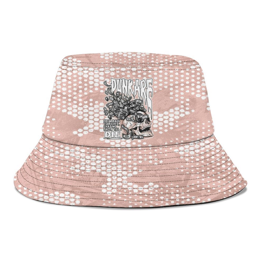 Bucket Hat To Match Low Legend Pink 11s - From Rags To Riches Graphic