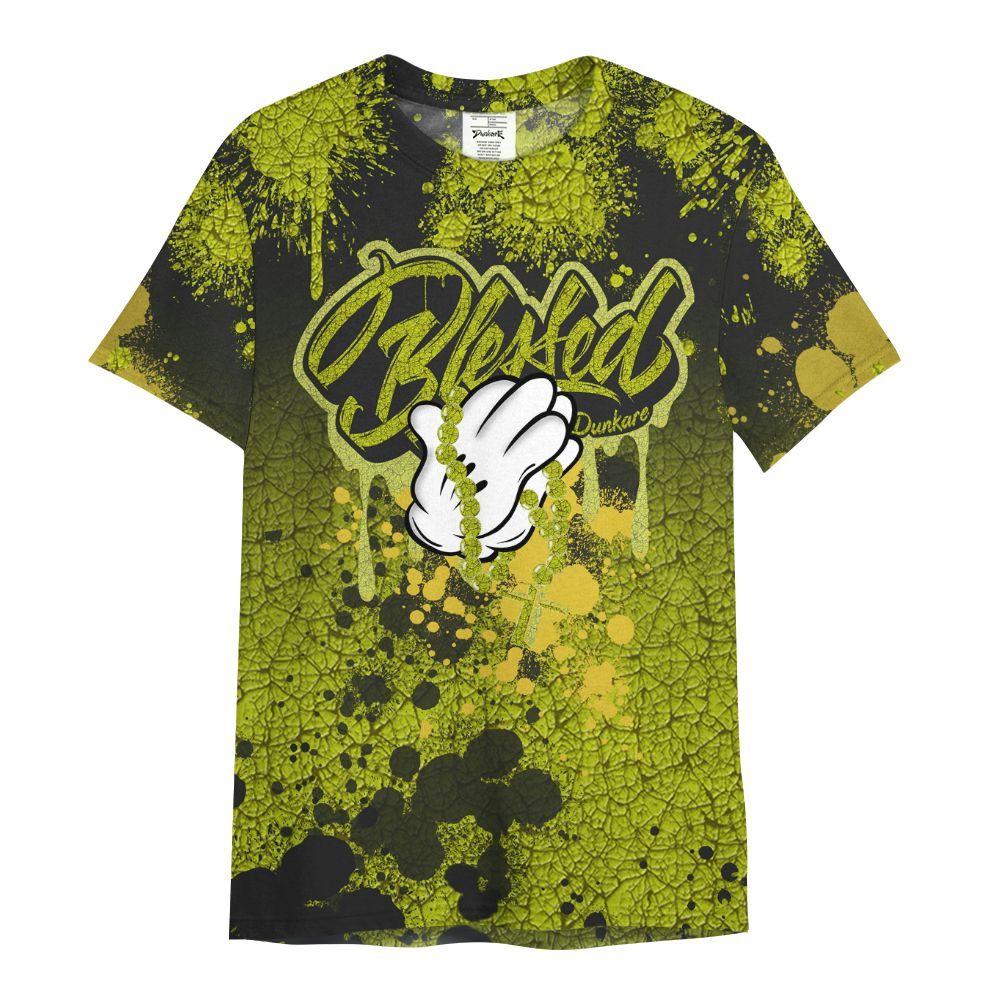 Shirt To Match Dunk Low QS Halloween Skull - God Blessed Ink Drip All Over Print