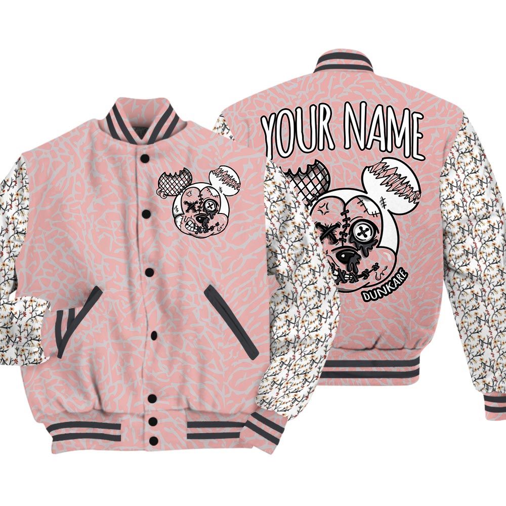 Varsity Jacket To Match Varsity Streetwear Custom Name Kream Drip, Red Stardust 3s T-Shirt, Sneaker Red Stardust 3s Baseball Varsity Jacket 1604 NCT