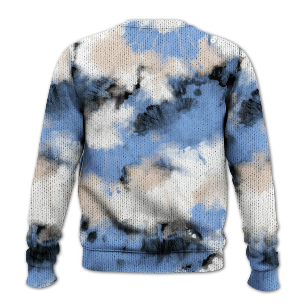 Knitted Sweater To Match Air Max 1 Royal Pulse - Tie Dye FK Around Find Out