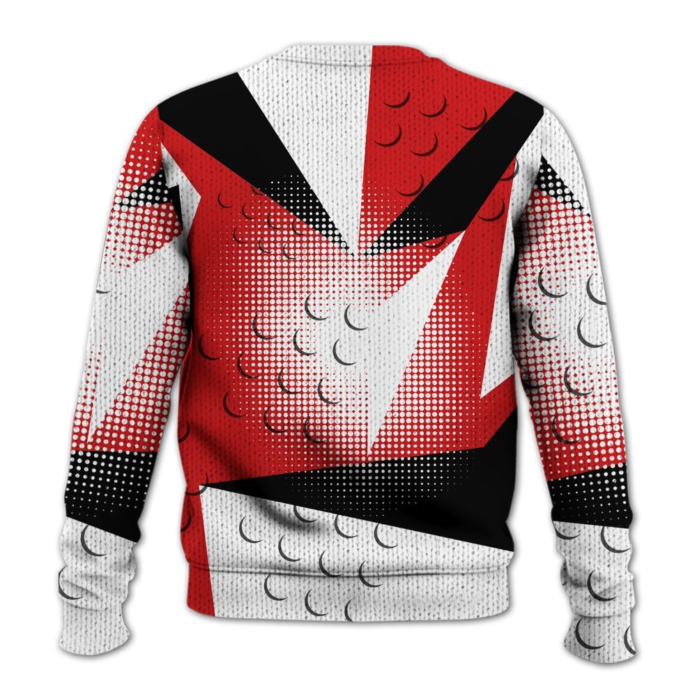 Knitted Sweater To Match Low Bred 11s - Poly Custom Name Number 23 5s