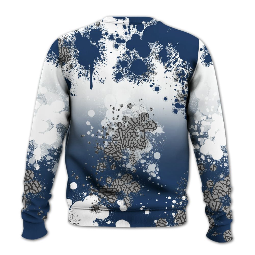 Sweatshirt To Match SP Sport Royal 3s - Trust No One Scary All Over Print