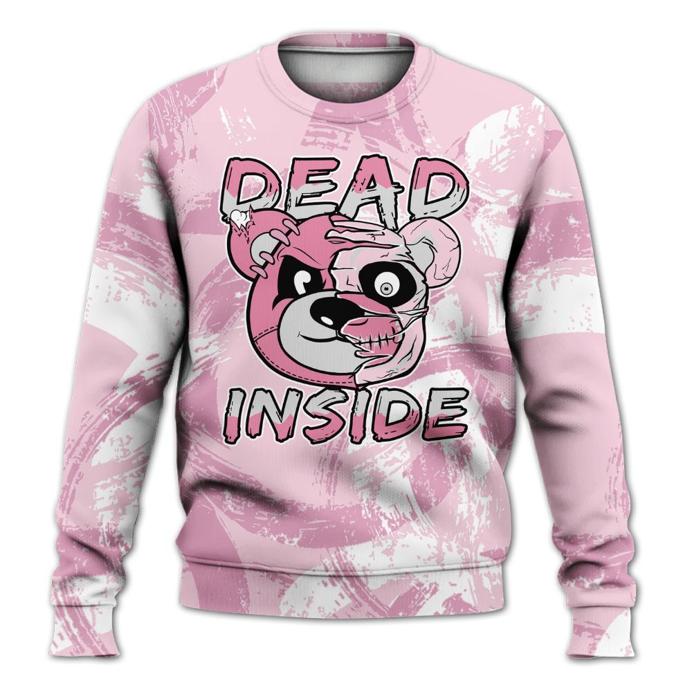 Sweatshirt To Match Orchid 4s - Lifeless Bear Circle Slpash All Over Print