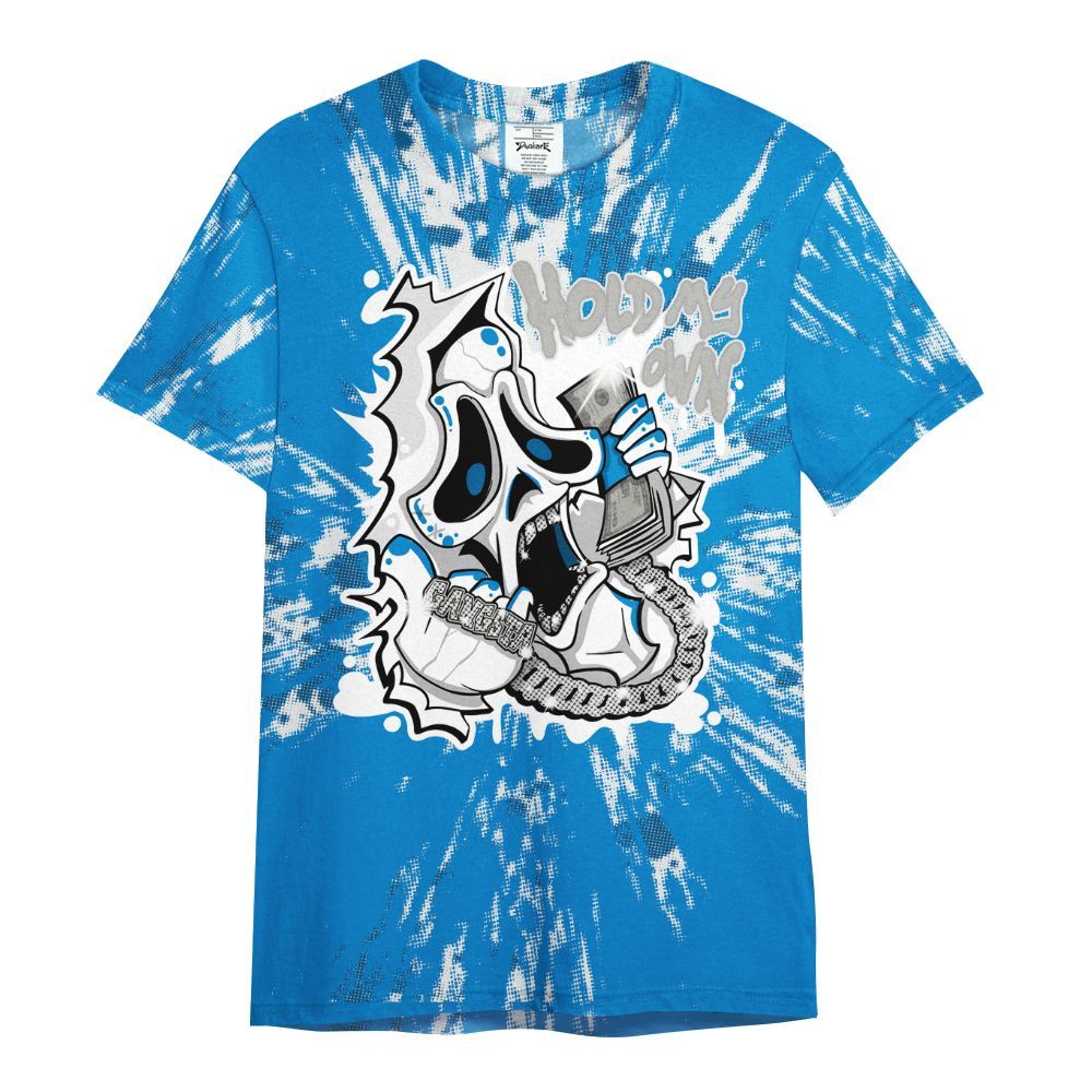 Shirt To Match Military Blue 4s - Hold My Own Graphic Halloween All Over Print