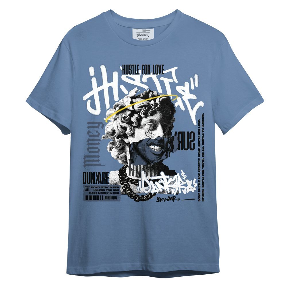 Shirt To Match Low Diffused Blue 11s - Hustles Streetwear Graphic Unisex Shirt