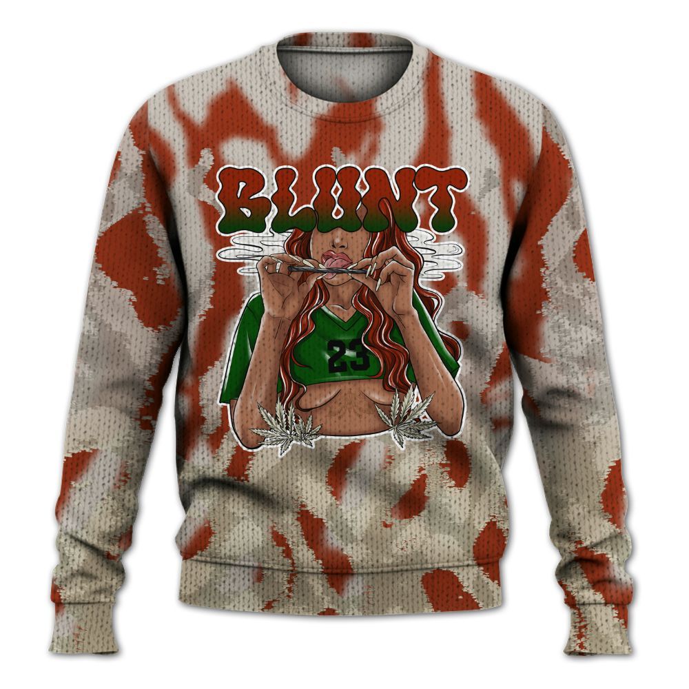 Knitted Sweater To Match El Grito 5s - Bluntz Burnz