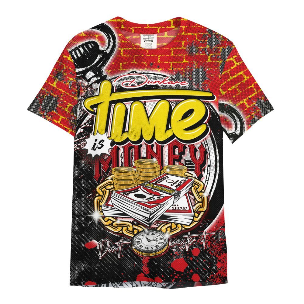 Shirt To Match Ferrari 14s - Dirty Time Is Money All Over Print