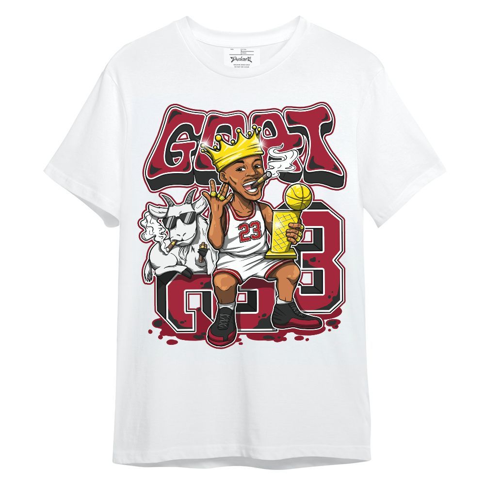 Shirt To Match Cherry Red - G.O.A.T Number 23 Unisex Shirt