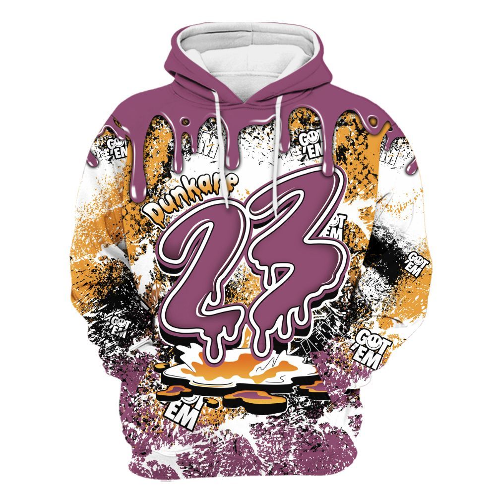 Hoodie To Match High OG Brotherhood 1s - Dripping 23 Drip All Over Print