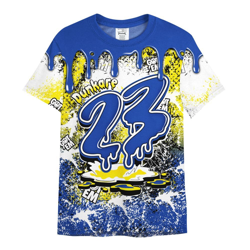 Shirt To Match Laney 14s - Dripping 23 Drip All Over Print