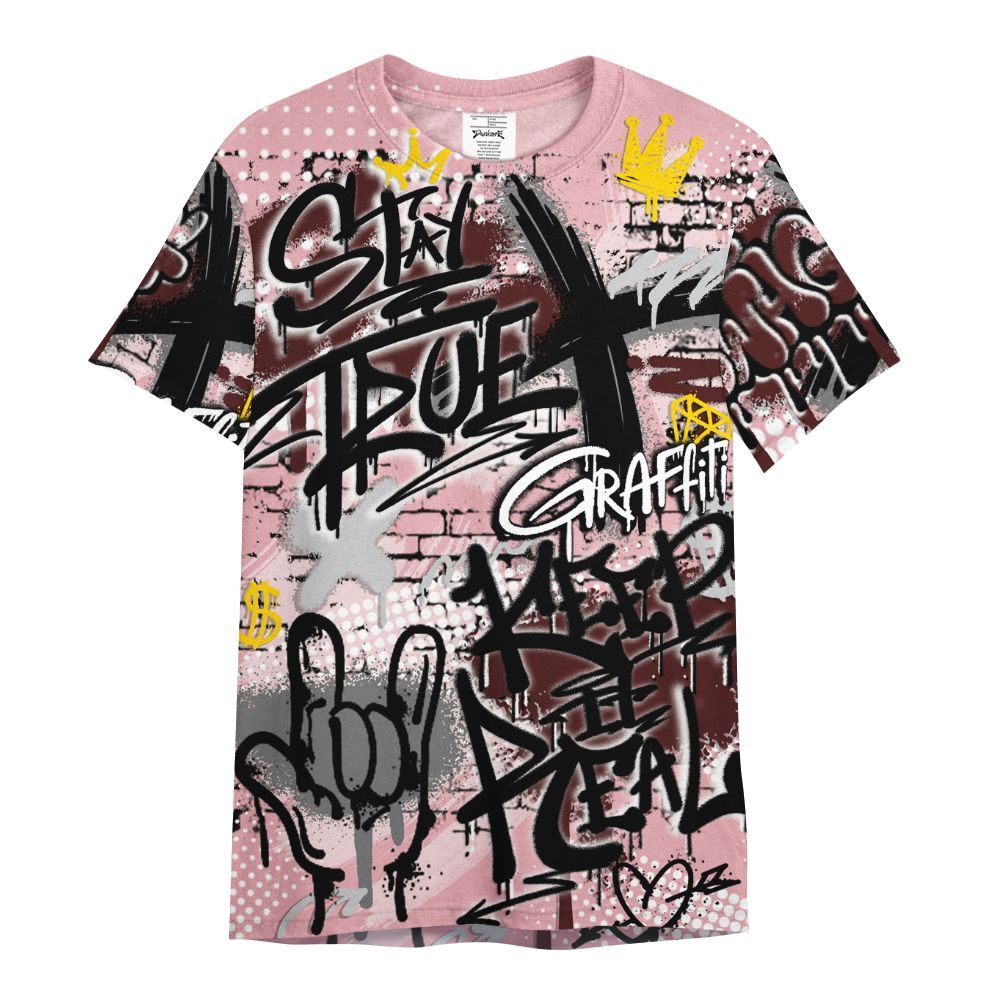 Shirt To Match Air Max 90 Neapolitan 2025 - True It Real Graffiti Streetwear All Over Print