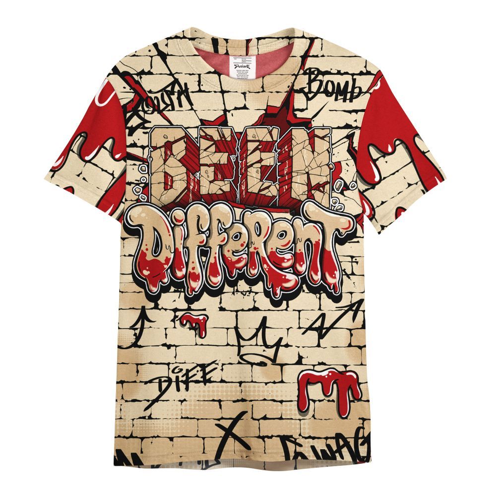 Shirt To Match Dunk Low Strawberry Waffle - Been Different Drippin Streetwear All Over Print