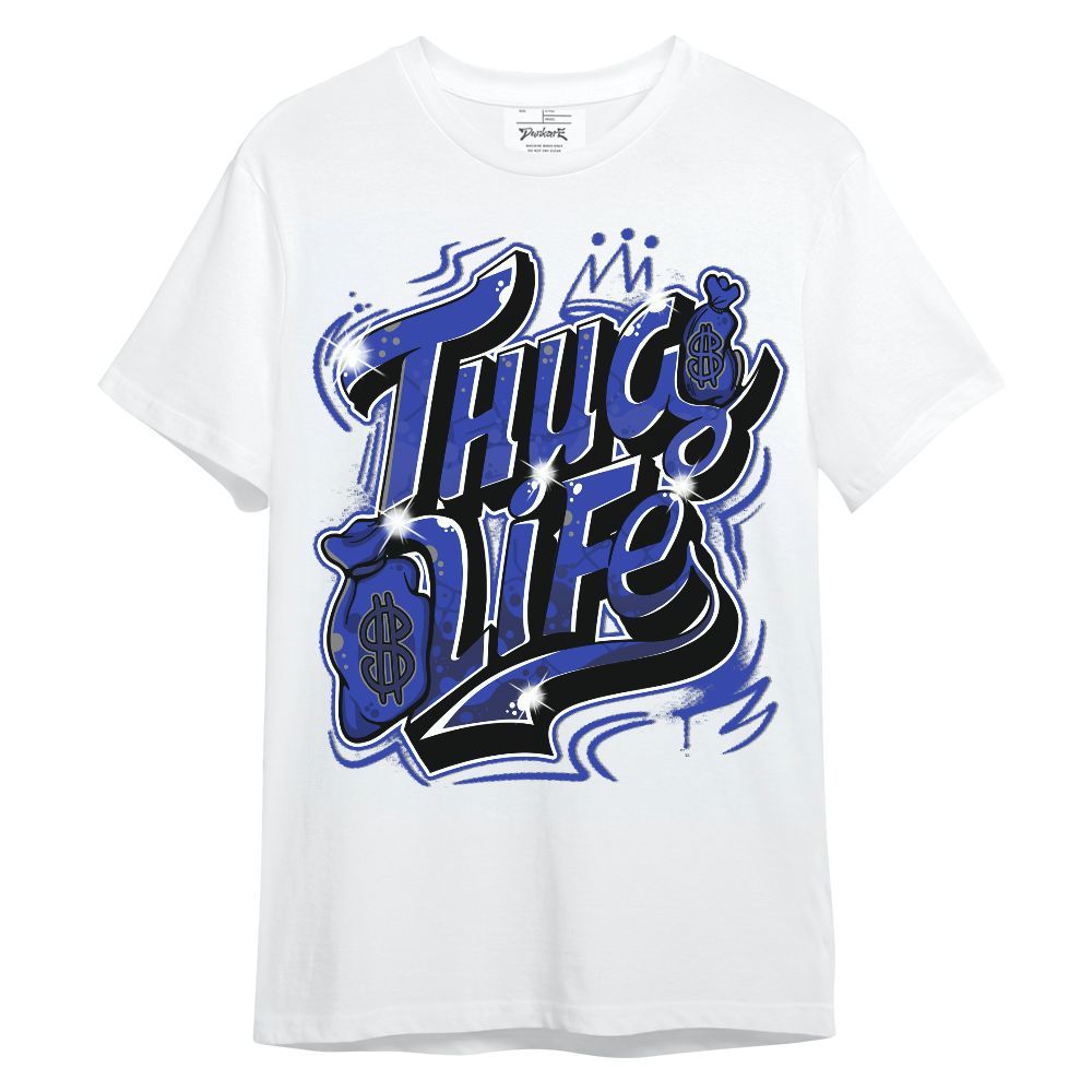 Shirt To Match Air Max Plus Black Racer Blue - Free Thug Living Graphic Unisex Shirt