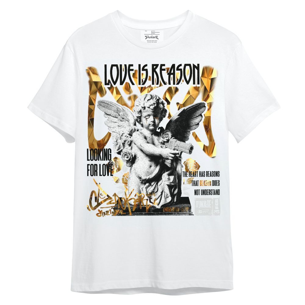 Shirt To Match NET Gold 4s - Love Is Reason Unisex Shirt