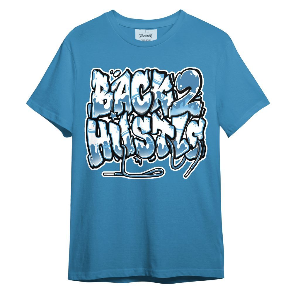 Shirt To Match Melo 12s - Back 2 Hustles Typo Graphic