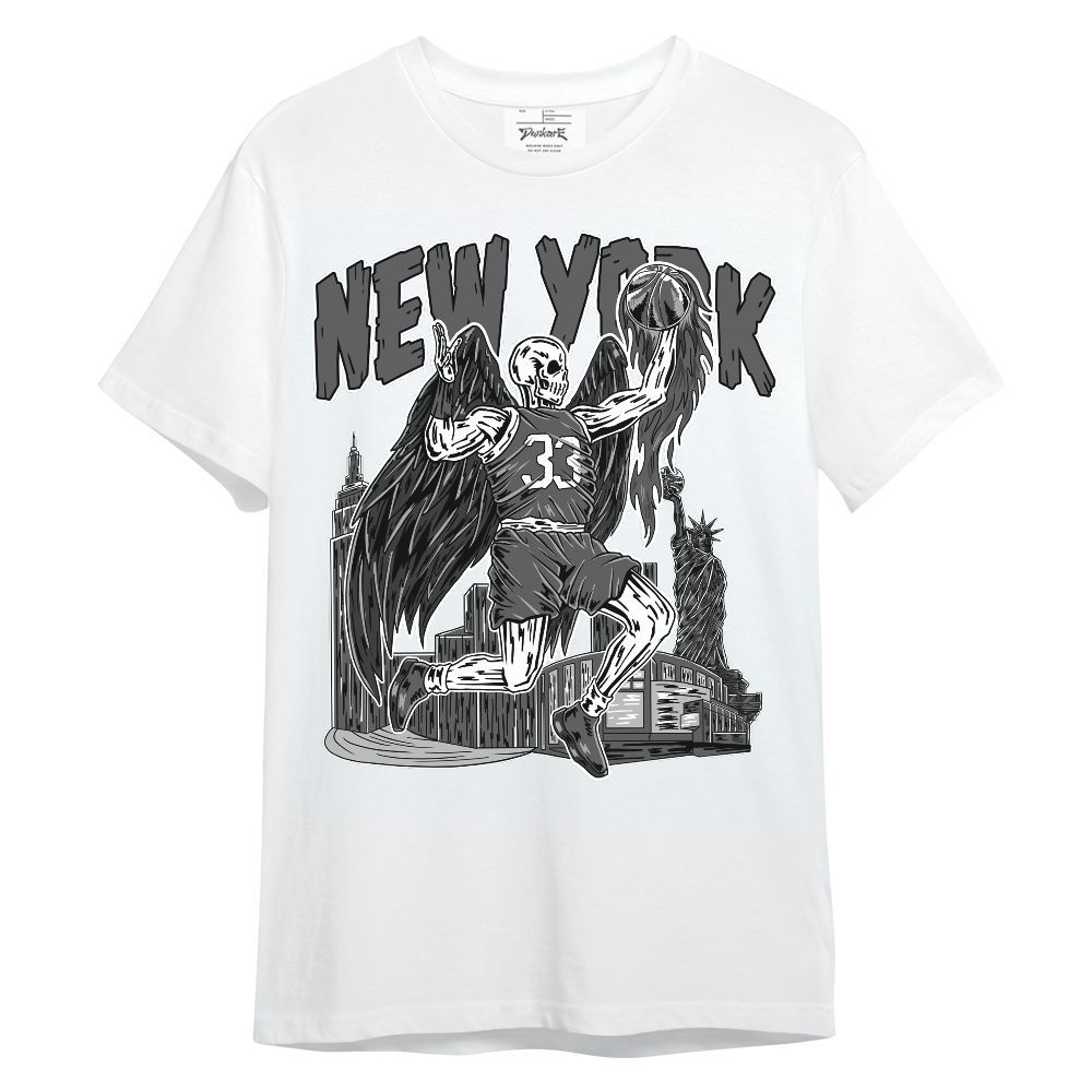 Shirt To Match White Thunder 4s - Ewing Era Skeleton Unisex Shirt