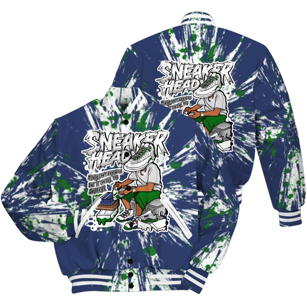 Varsity Jacket To Match Midnight Navy 13s Shirt - Sneakers Headache Graphic Luxury All Over Print