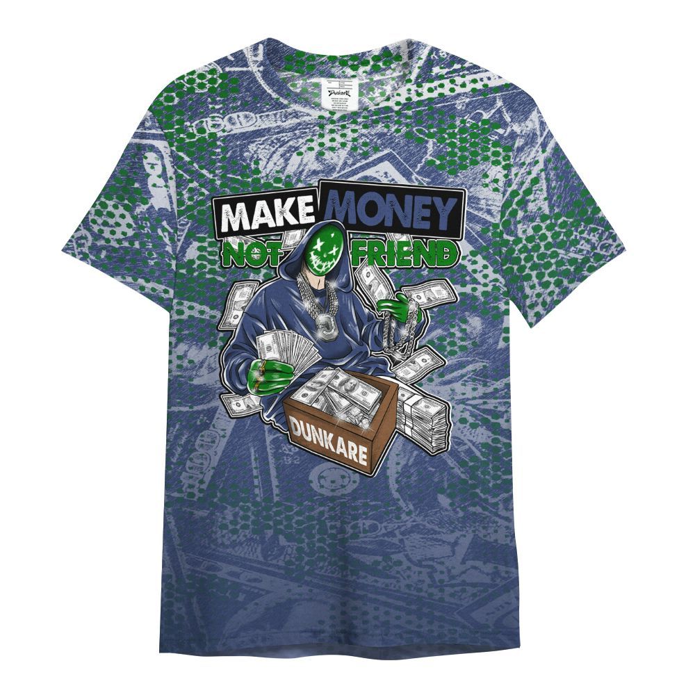 Shirt To Match Midnight Navy 13s - Make Moneys Unique All Over Print