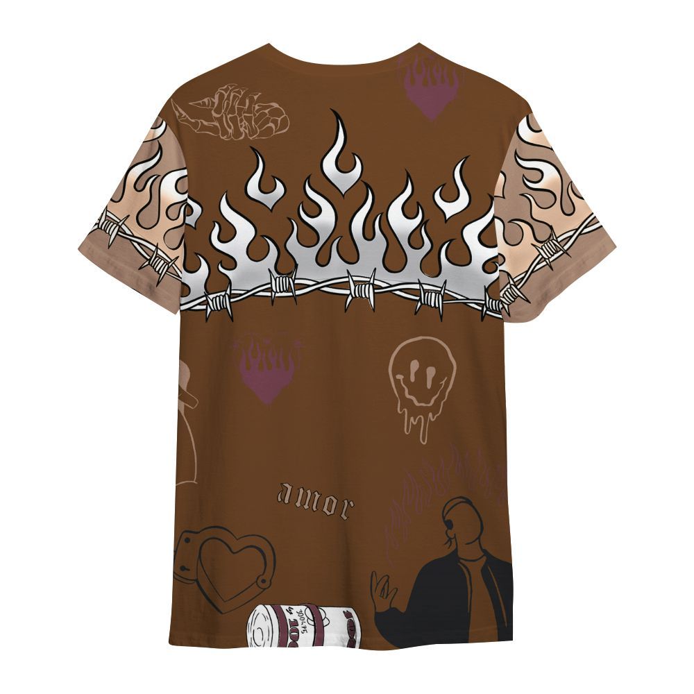 Shirt To Match Archaeo Brown 3s - Snake Trust No One All Over Print