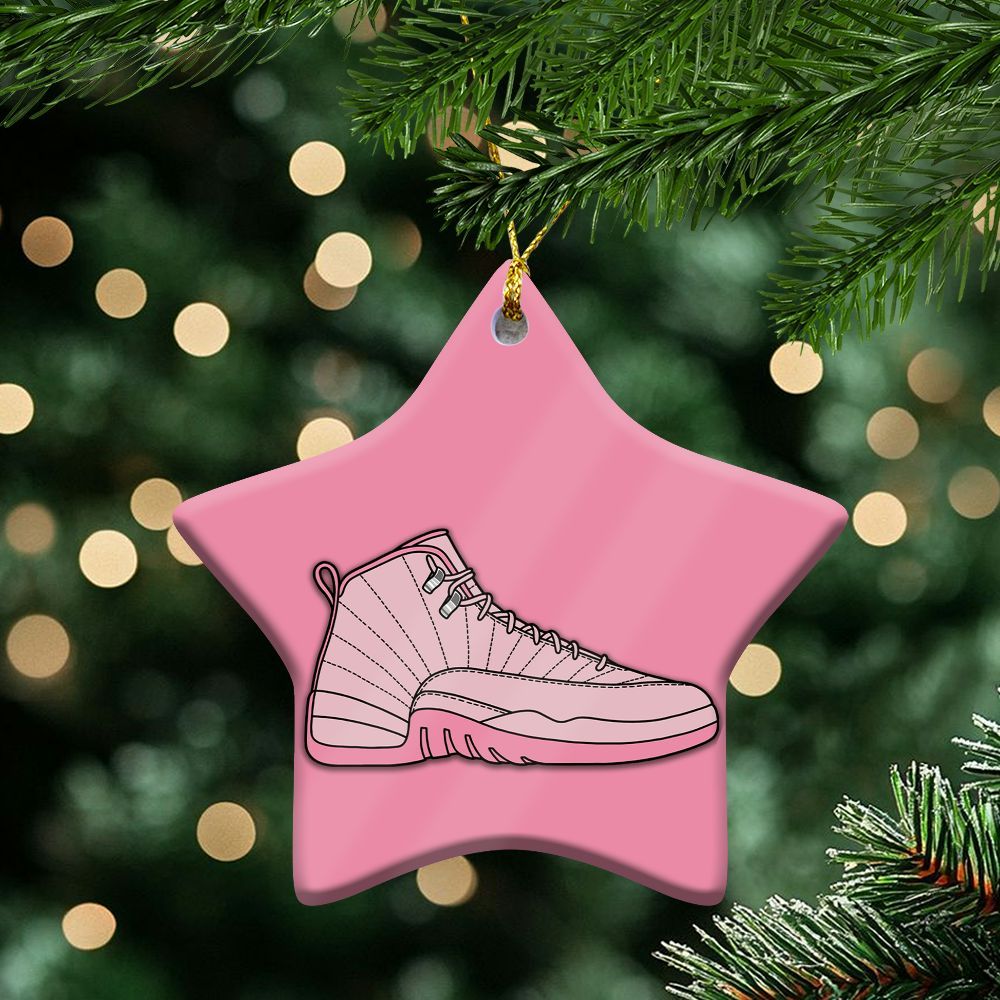 GS Pearl Pink 12s Ceramic Ornaments