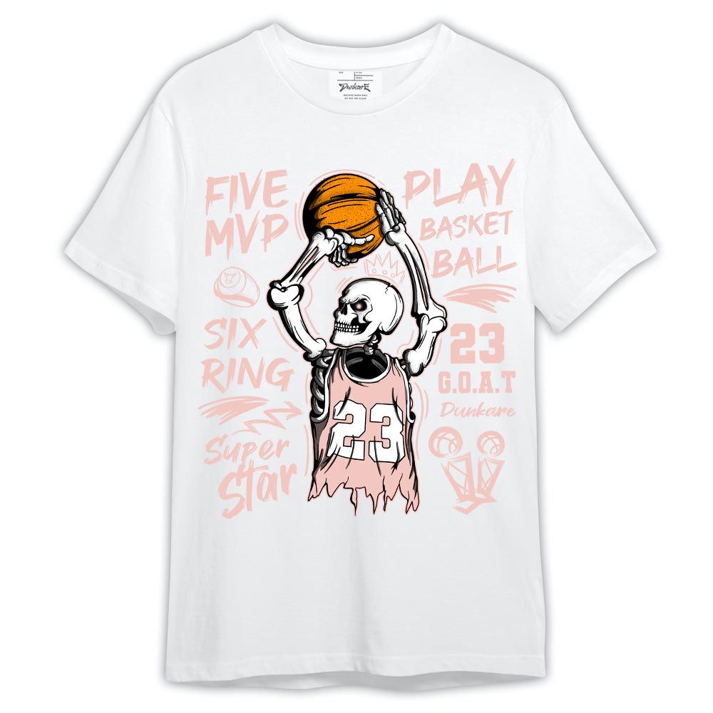 Shirt To Match Low Legend Pink 11s - 23 G.O.A.T Skeleton Shirt Outfit