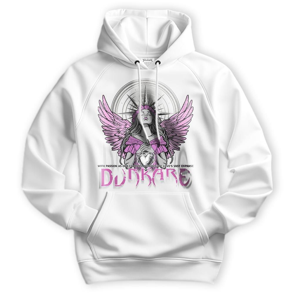 Sweatshirt To Match Hyper Violet 4s Hoodie - Love Compass Hoodie Unisex 2703 NCMD