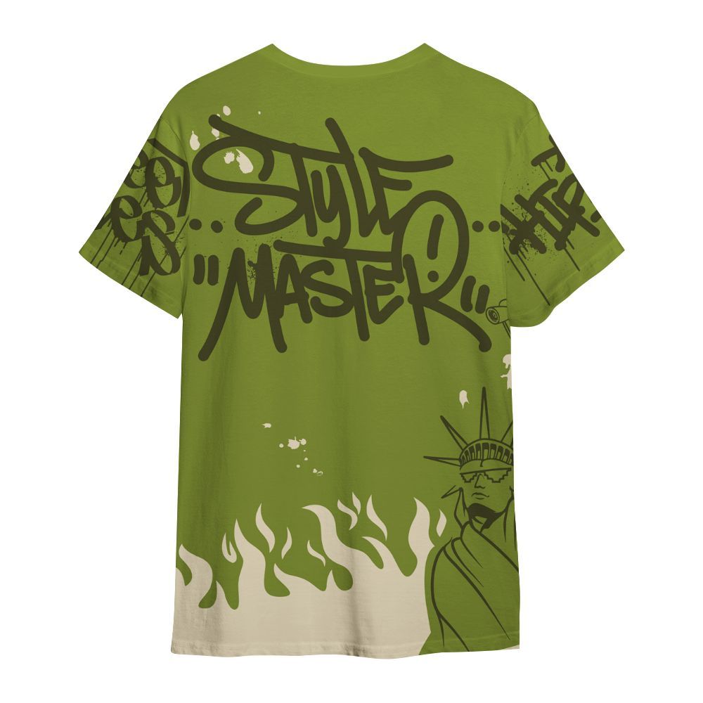 Shirt To Match SB Dunk Low Asparagus - Graphic Fck Around Find Out All Over Print