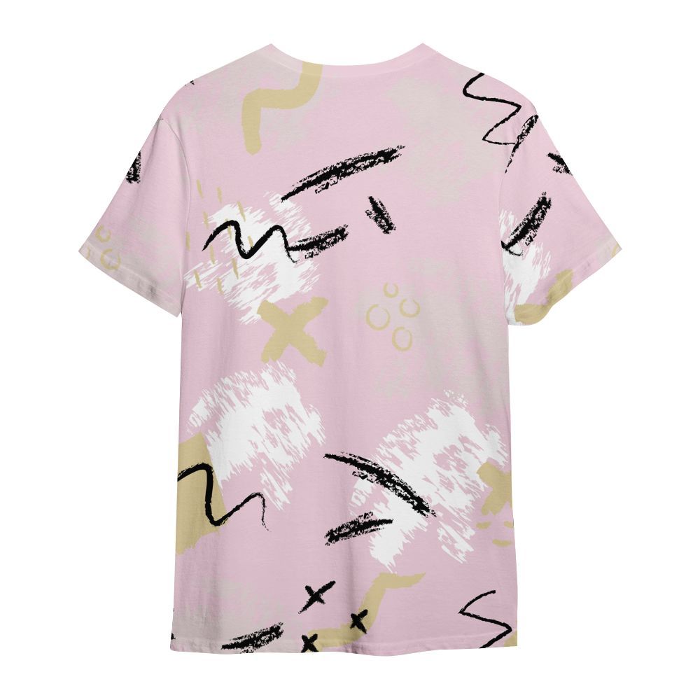 Shirt To Match Denim Iced Carmine 4s - Hustle Grind Pray Graphic Street Style All Over Print
