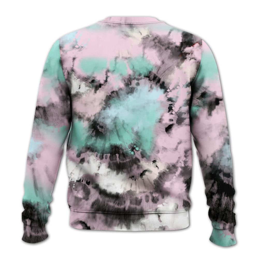 Sweatshirt To Match Retro Easter 5s - SNEAKER Girl Money Drip Tie Dye All Over Print