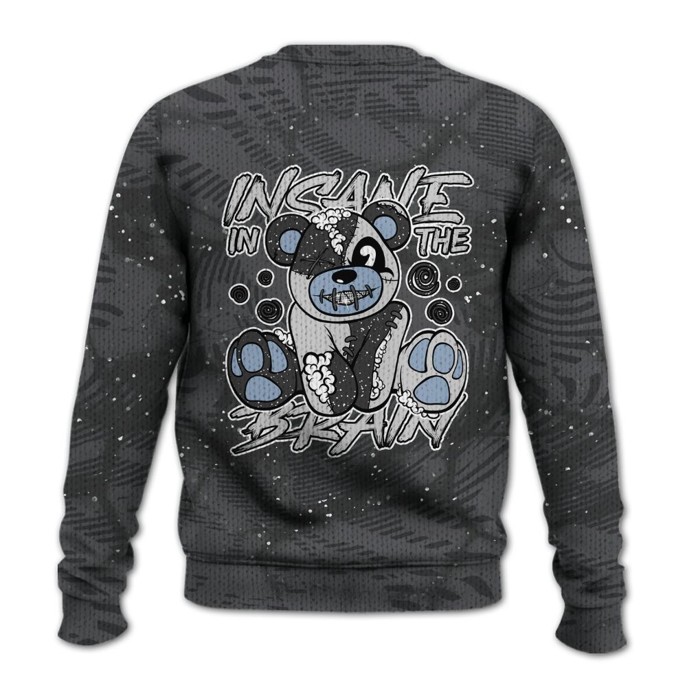 Knitted Sweater To Match Reverse Oreo 6s - Insanes Bear Fume