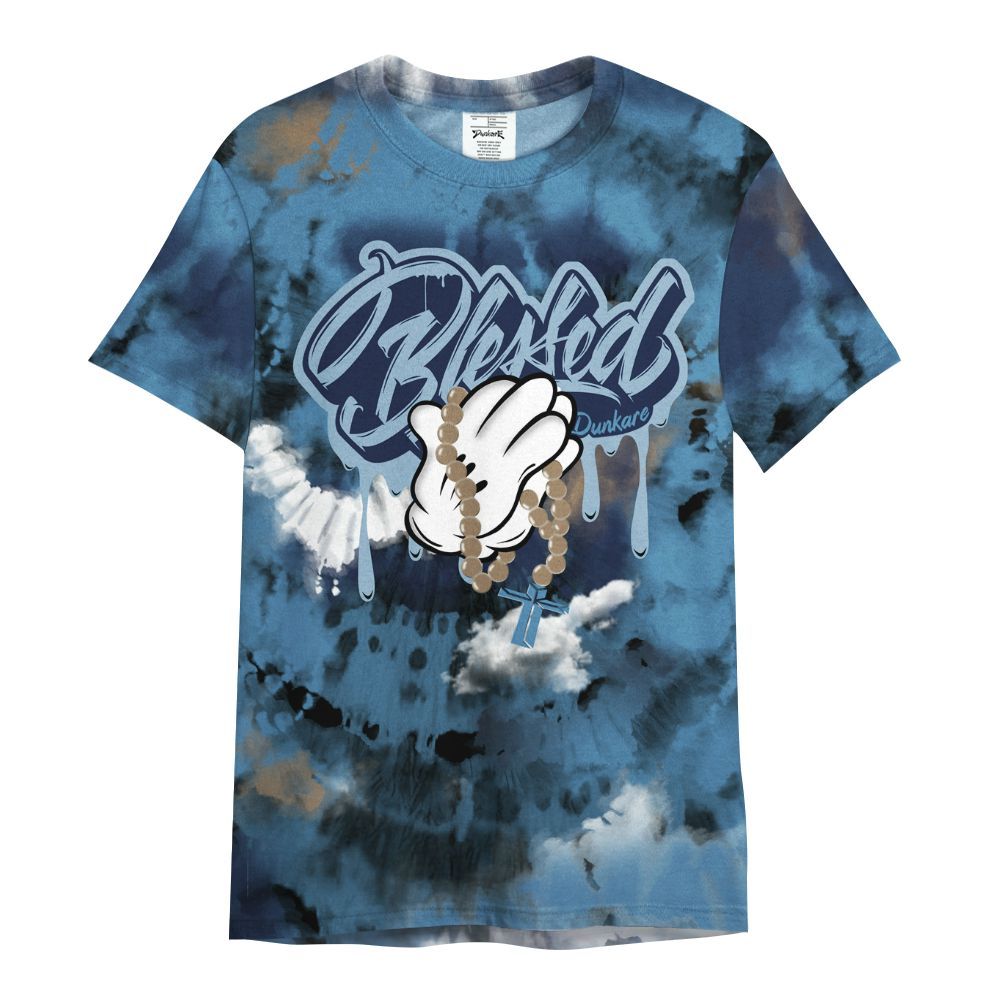 Shirt To Match Air Force 1 Stash - God Blessed Tie Dye All Over Print
