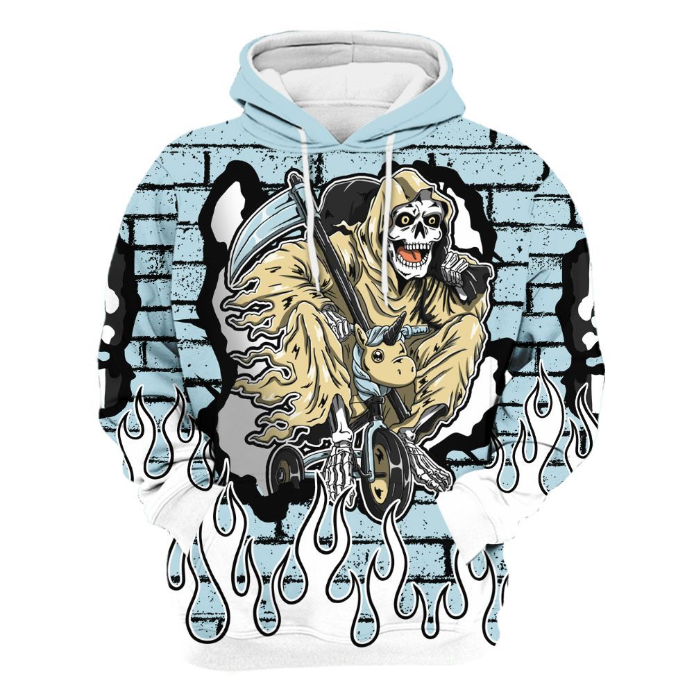 Hoodie To Match Low Year Of The Snake 11s - Self Make Skeleton Crashed All Over Print