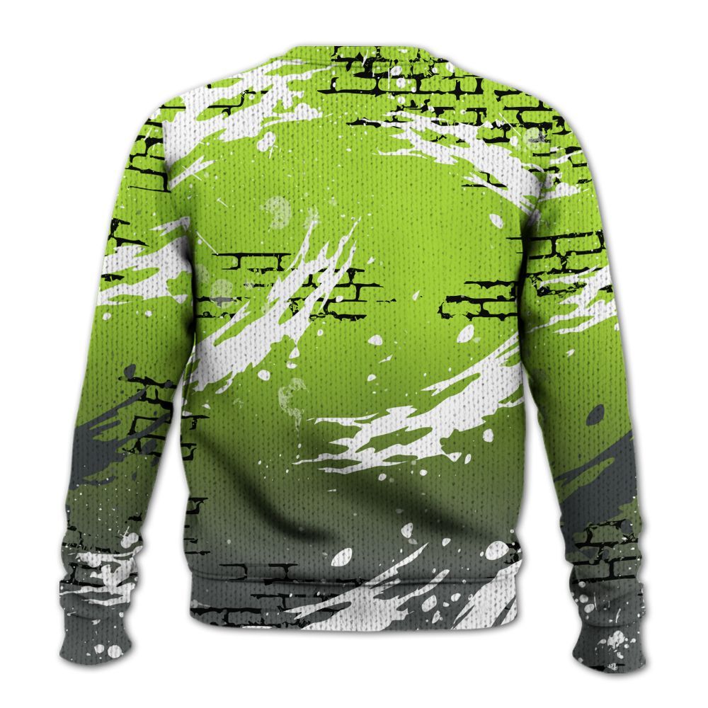 Knitted Sweater To Match Air Max 95 Neon - Values Of Loyalty Drip