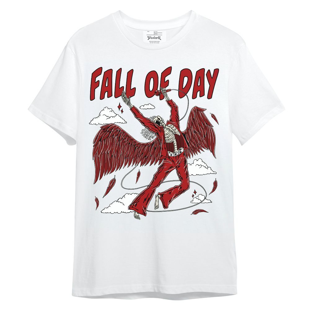 Shirt To Match Red Taxi 12s - Fall Of Days Skeleton Unisex Shirt