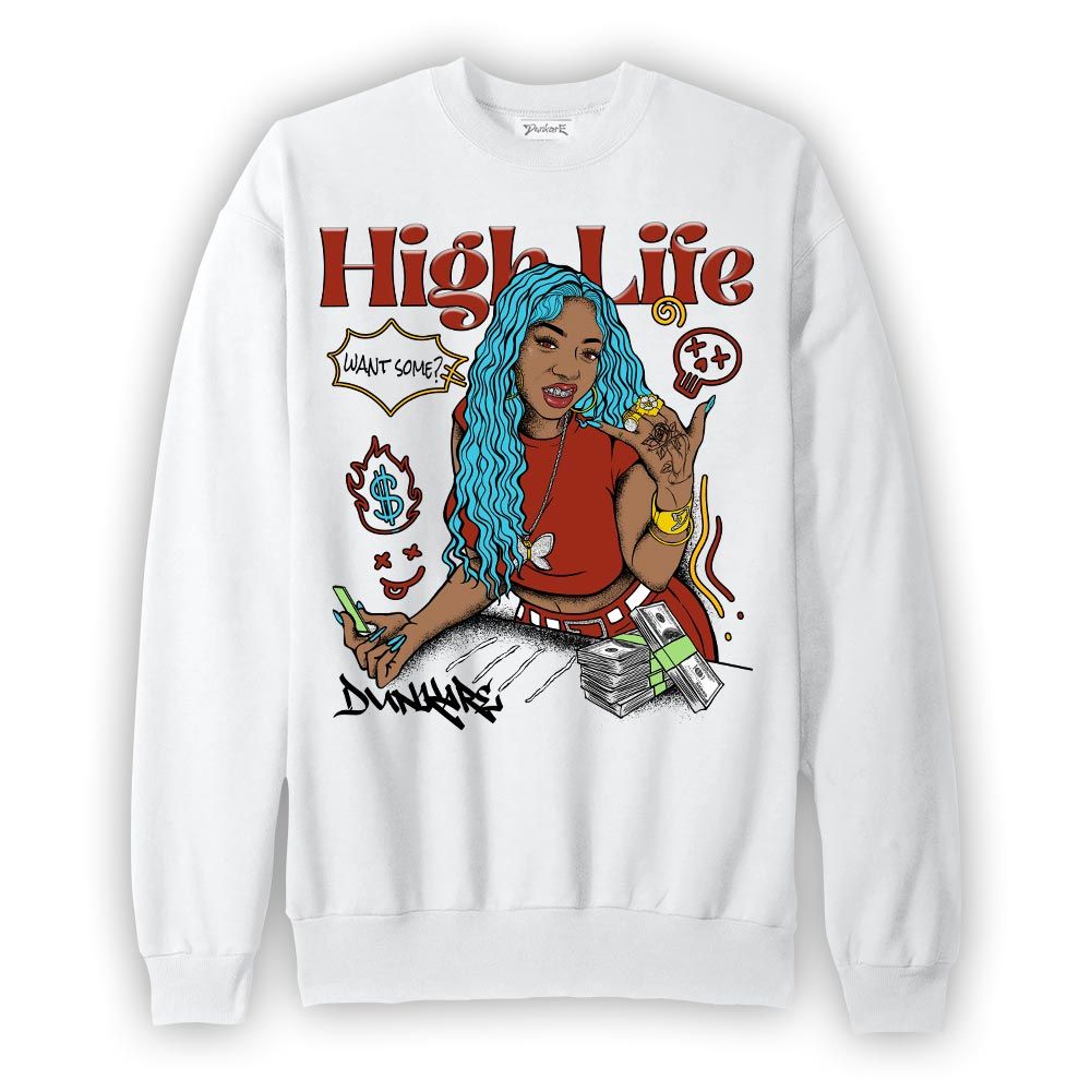 Sweatshirt To match SB Dunk Di'Orr Greenwood Sweatshirt - Hi'life Unique Graphic
