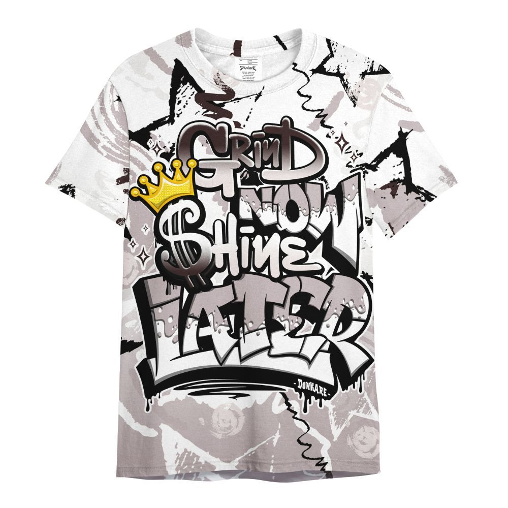 Shirt To Match AMM Air Smokey Mauve 6s - Grind Shine Later Drip All Over Print