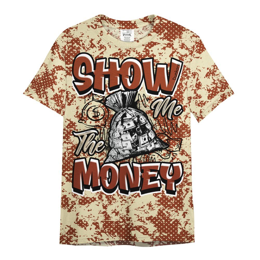 Shirt To Match Retro Eastside Golf 12s - Show Me The Money Retro All Over Print
