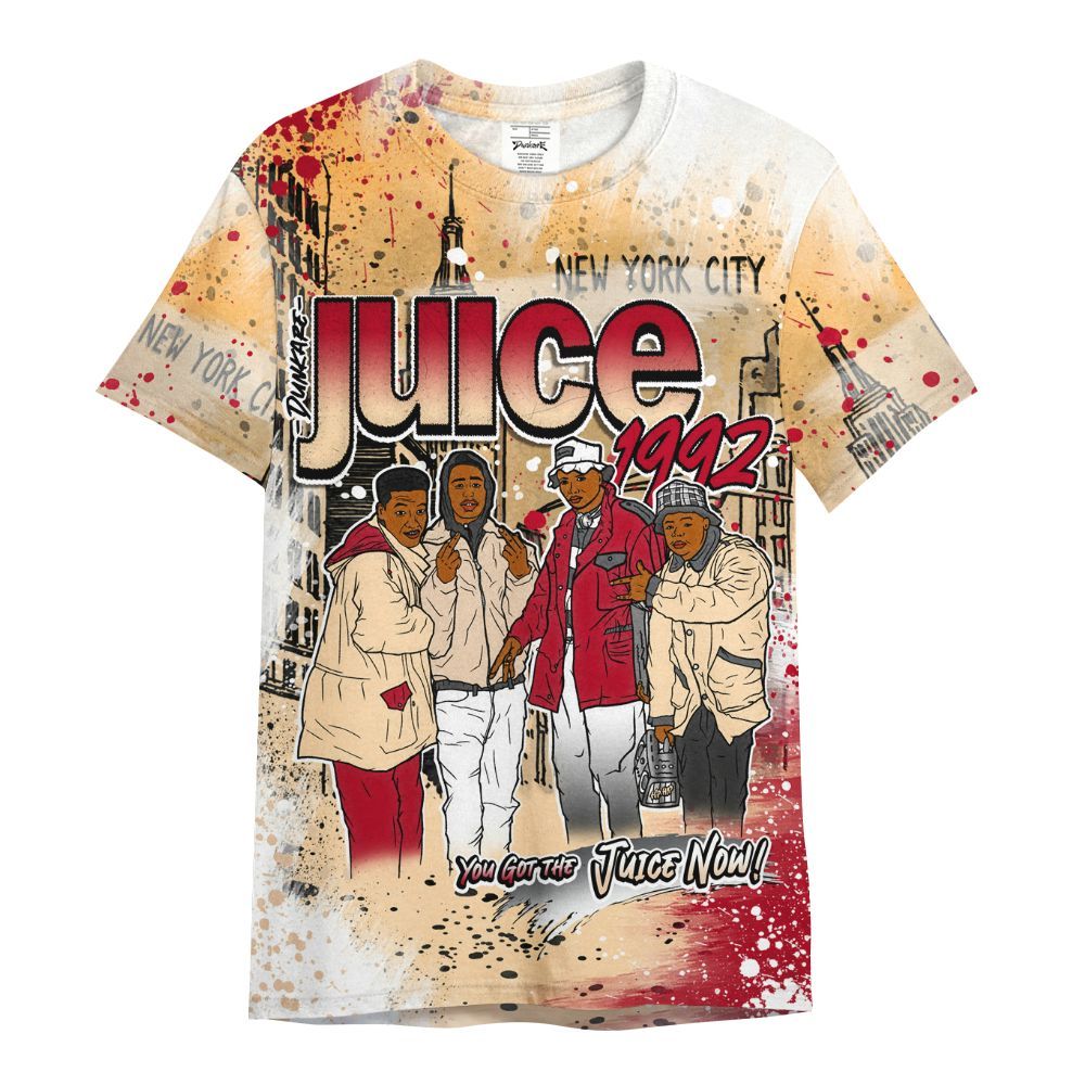 Shirt To Match Retro Pizza GS 4s - You Got The Juice All Over Print