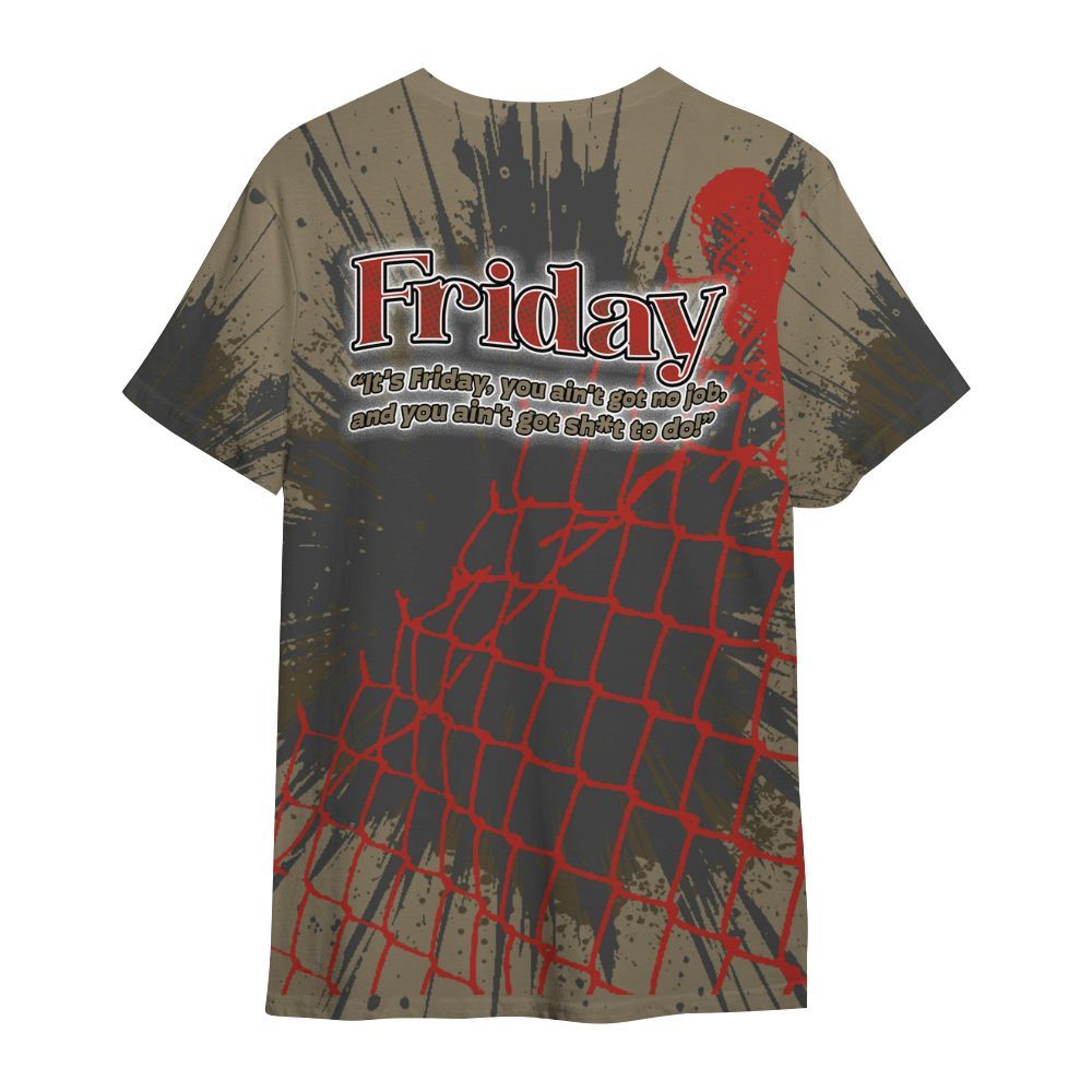 Shirt To Match Olive 9s - Friday Movie All Over Print