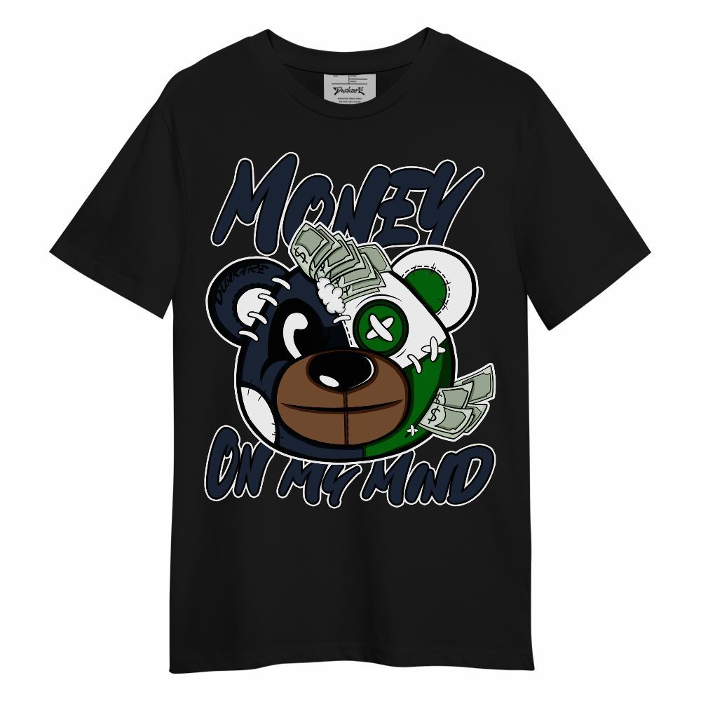 Shirt To Match Midnight Navy 13s - Money On My Mind Bear Shirt Unisex Oufit Unisex Shirt