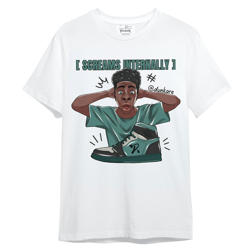 Shirt To Match Grandma's Driveway 4s - Scream Internally Unisex Shirt