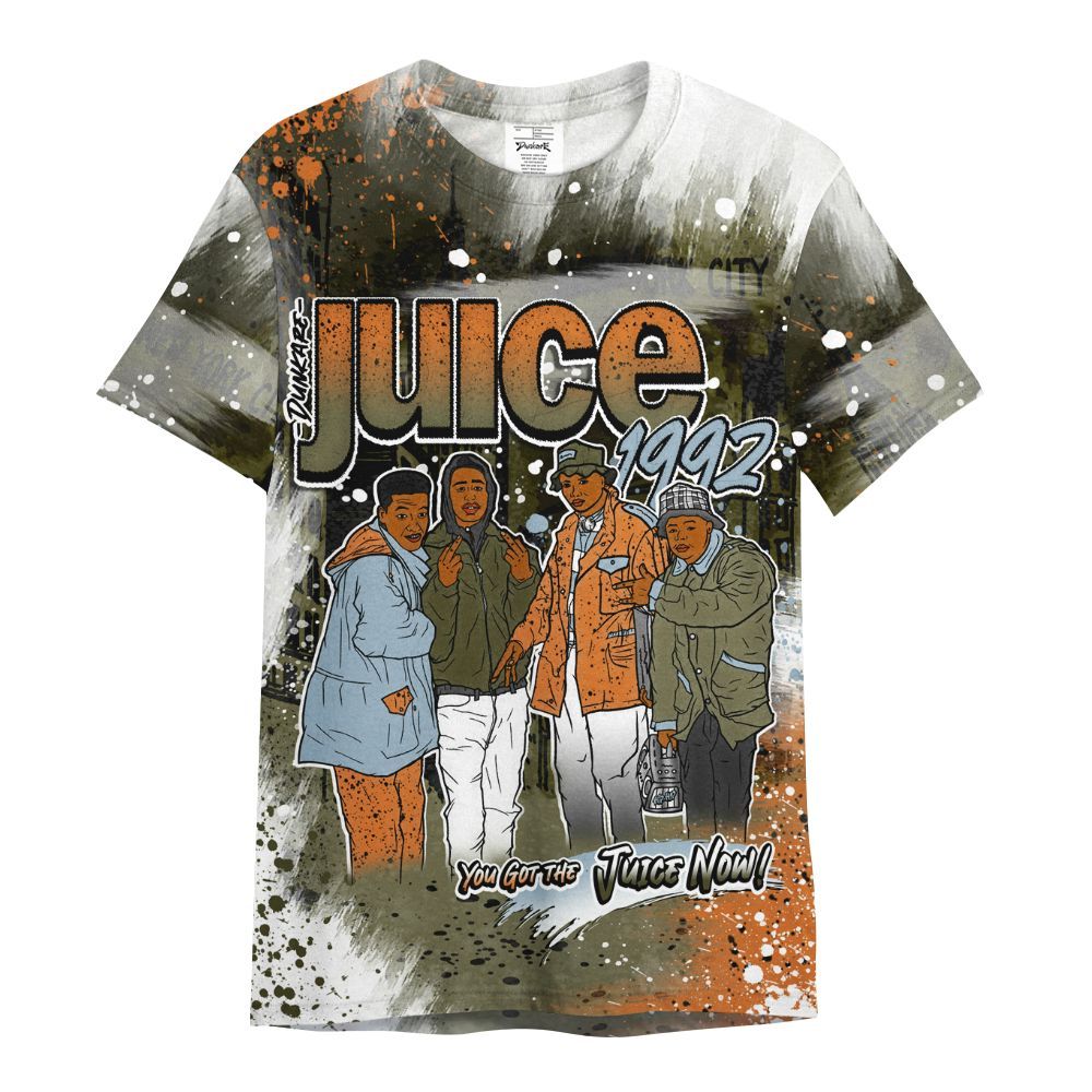 Shirt To Match Olive 5s - You Got The Juice All Over Print